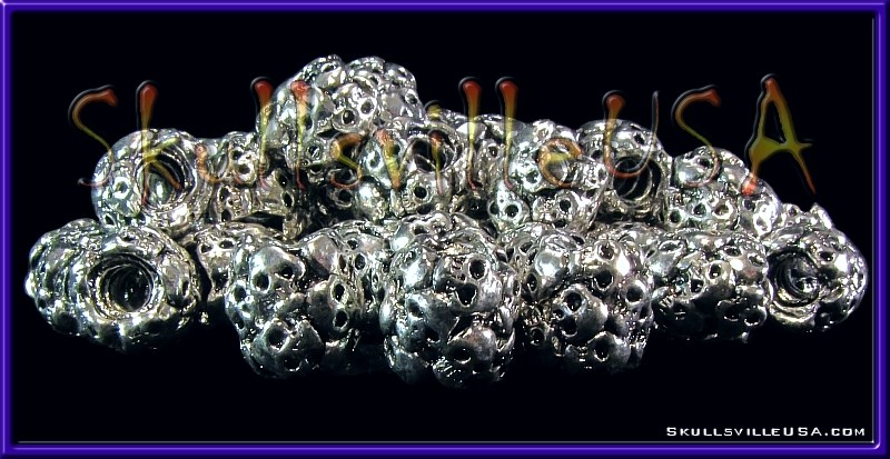 cranium chaos skull beads
