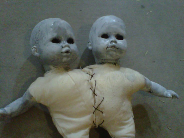 conjoined twins doll