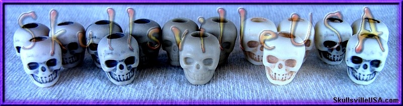acrylic skull bead comparison