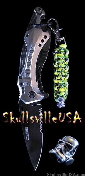 zombie hunter skull beads
