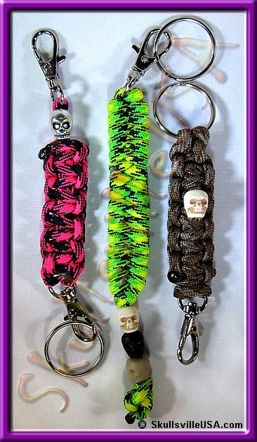 lobster claw swivel clasp paracord samples