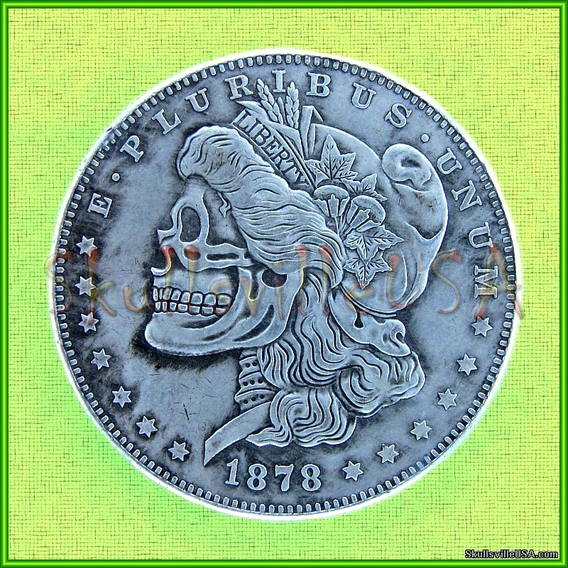 1878 hobo morgan dollar