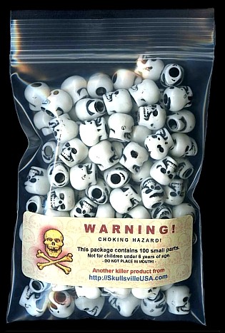 classic skull beads