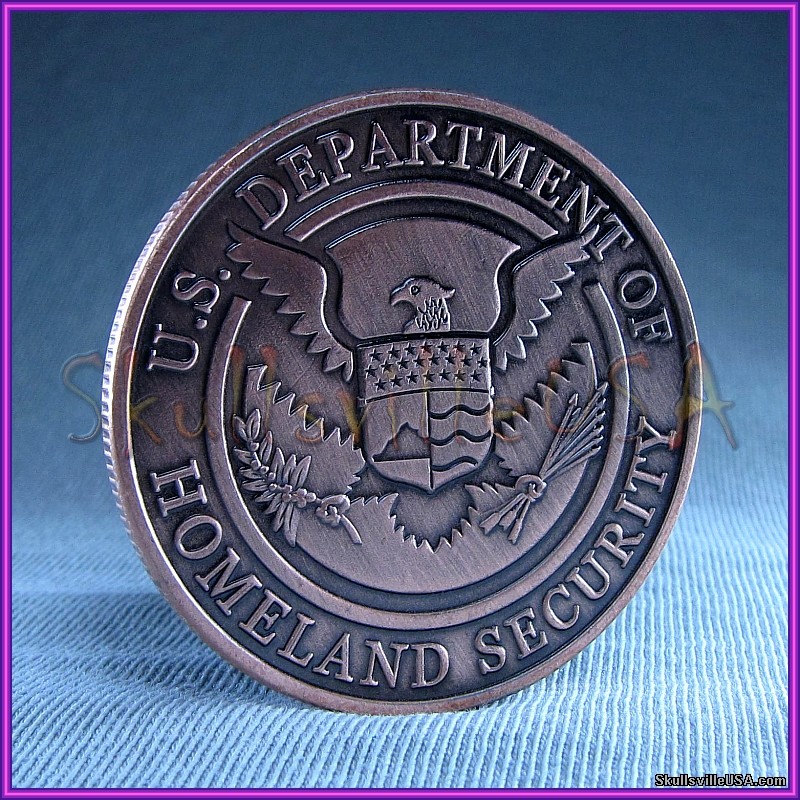 border patrol - homeland security challenge coin